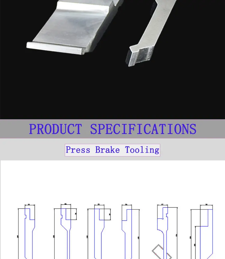 90 градусов гибочный станок инструменты и формы/Штампы от производства, WC67 CNC Пресс Тормозные инструменты