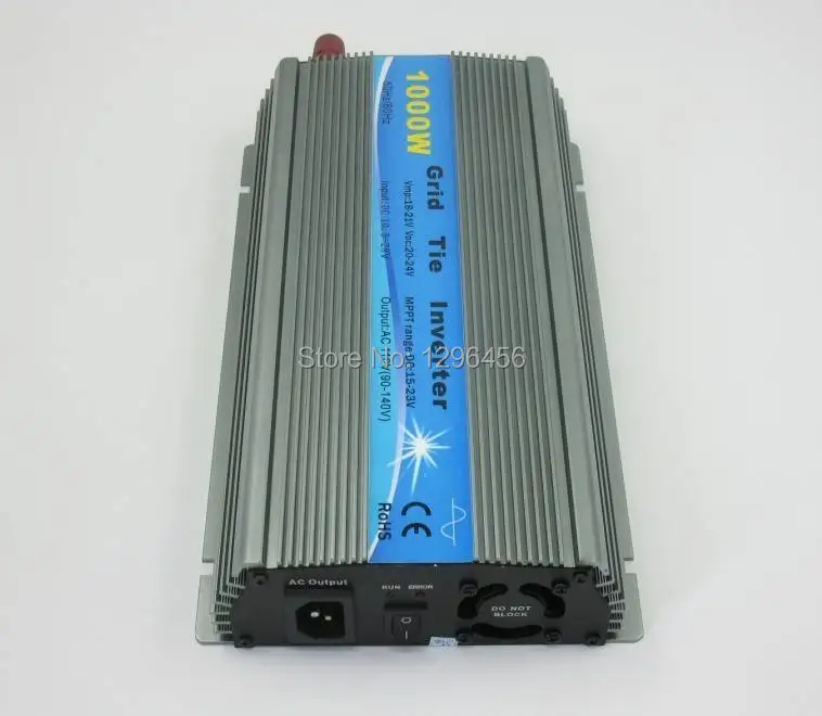 1000W 18V на сетке микро инвертор 10 5 28VDC к AC90 140V или AC190 260V выход солнечной энергии