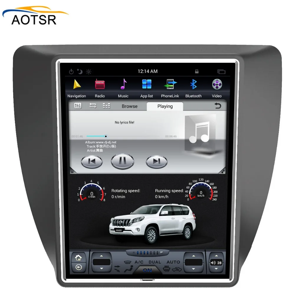 Discount Tesla Style BIG Screen Android 7.1 car gps navigation head unit For Volkswagen/VW Jetta 2011+ car radio stereo free map no dvd 4