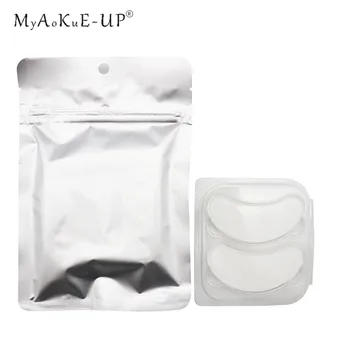 

10pairs Disposable Eyelashes Paper Patches Eyes Pads Eyelash Extension Paper Tips Sticker Wraps Makeup Tool