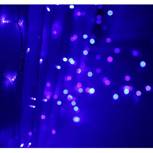 Рождественская гирлянда, светодиодный светильник-Гирлянда для занавесок, 220 В, 6*3 м, 4,5 м* 3 м, для помещений, светодиодный вечерние, садовый, сценический, наружный декоративный светильник - Испускаемый цвет: blue