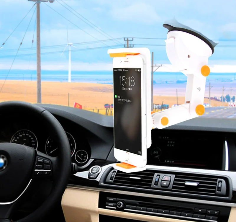 Suction font b Tablet b font GPS Mobile Phone Car font b Holders b font Adjustable