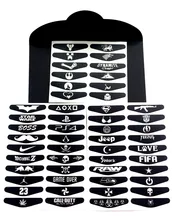 

50pcs Removable Custom Skins For Sony Dualshock 4 PS4 Controller LED Light Bar Decal PVC Sticker Cover for Playstation 4 Gamepad