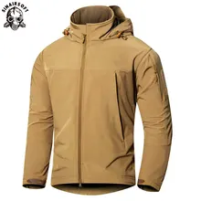 SINAIRSOFT камуфляжная Мужская куртка, пальто, военная тактическая куртка, зимняя водонепроницаемая мягкая оболочка, куртки, ветровка, одежда для охоты