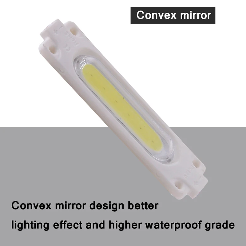 COB LED Module String Light with Lens DC12V 6LED Waterproof for Outdoor Advertising Sign Shop Banner LED Module Strip Lamp 20PCS (11)