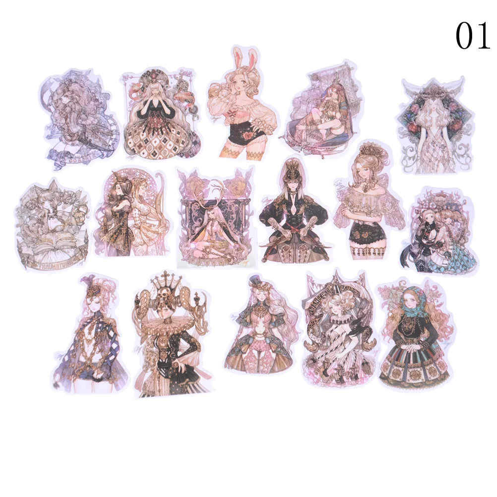 

self-made hand account diary album notebook paper stickers small fresh lovely girl fashion girl Hand account sticker