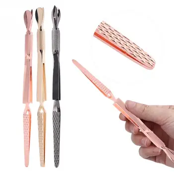 

3 Colors Nail Shaping Nail Glue Removal Clamp Stainless Steel Clip Nail Art Tool