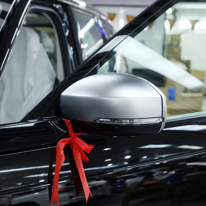 

Outer Rear View Side Door Mirror Cover Cap Decorative Trim For Land Rover Discovery 5 L462 2017 2018 car accessories
