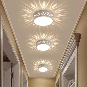 

3W/5W LED Ceiling Lamp Modern Color LED Ceiling Lights Decoration Shadow Corridor Aisle Lampara Light Fixtures