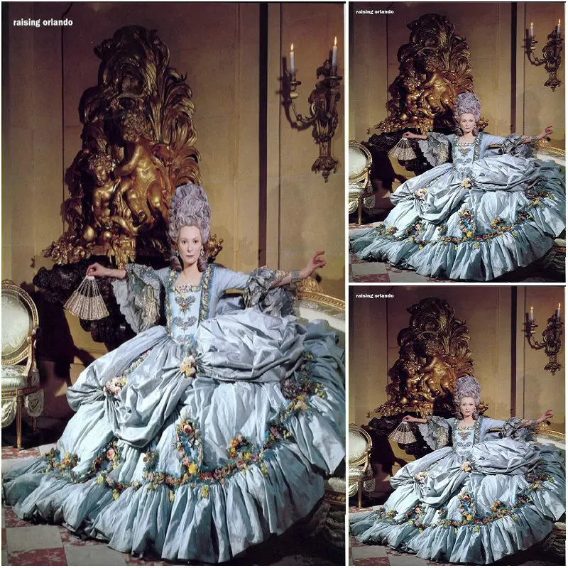 

New!Customer-made Victorian Dress1860S Scarlett Civil War Southern Belle dress Marie Antoinette dresses US4-36 C-935