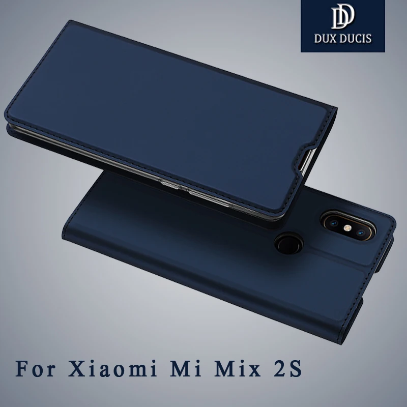 Dux Ducis для Mi Mix 2 Чехол бумажник S Mix2 Mix2s Флип кожаный чехол чехлы с