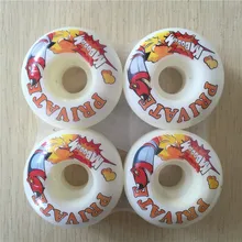 PRIVATE 51mm52mm SKATEBOARD WHEELS 4pcs/Set Pro stock wheels for special offer with good price COLOR CHANGED NOW