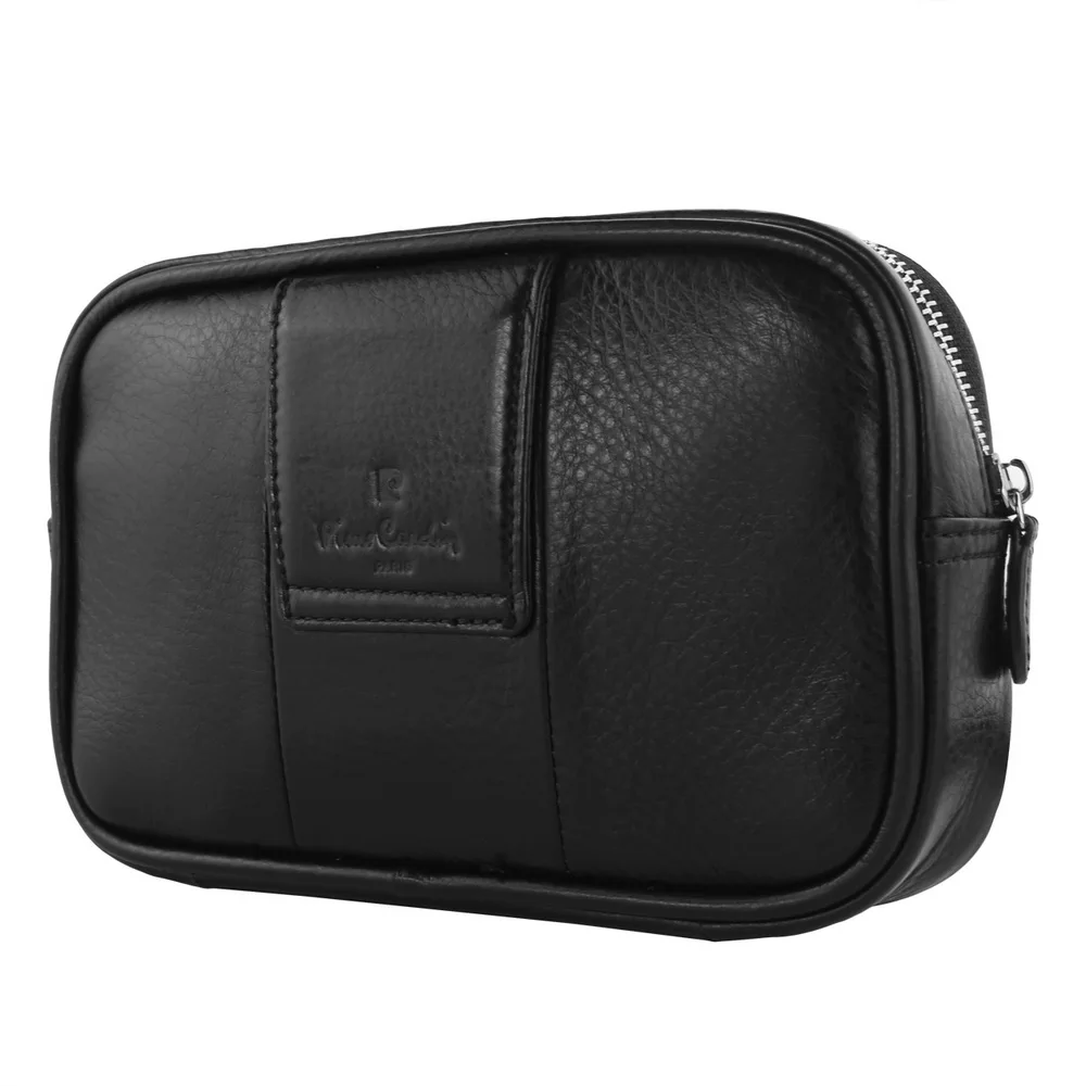 

For iPhone X 8 7 6S 6 Case Pierre Cardin Genuine Leather Belt Clip Case Cover Phone Bag For iPhone 7+ 8+ Cell Phone Case
