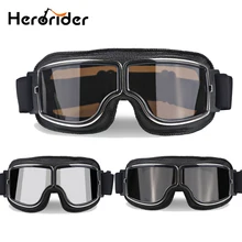 Herorider Мото очки винтажные очки для скутера мотоциклетные винтажные очки для шлема Herorider Мото очки винтажные очки для скутера мотоциклетные винтажные очки для шлема