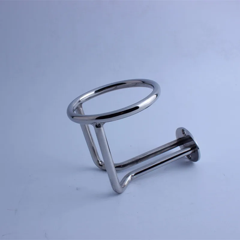 2X Boat Ring Cup Holder Stainless Steel Ringlike Drink Holder For