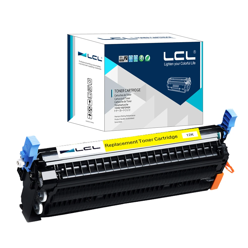 

LCL 645A 645 C9732A C9732 9732A C 9732 A (1-pack) Yellow Laser Toner Cartridge Compatible for HP Laserjet 5500/5550 Color Series