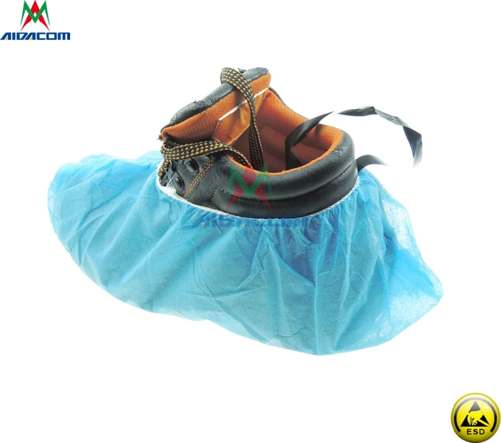 Buy Clean room Anti Static Disposable shoe cover ESD