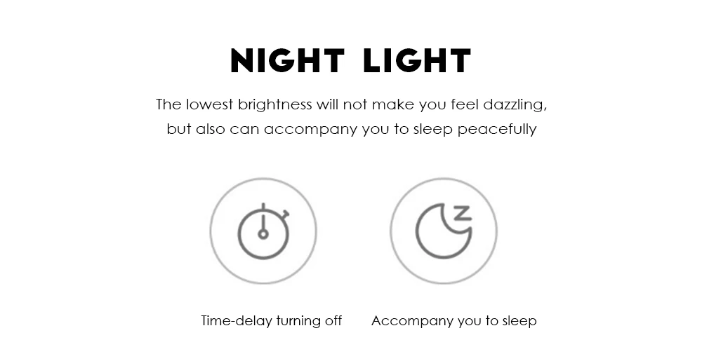 Xiaomi Mijia Smart управление напоминание прикроватная лампа 2 светодиодный Smart Светодиодный Ночник Touch управление Регулируемый Яркость