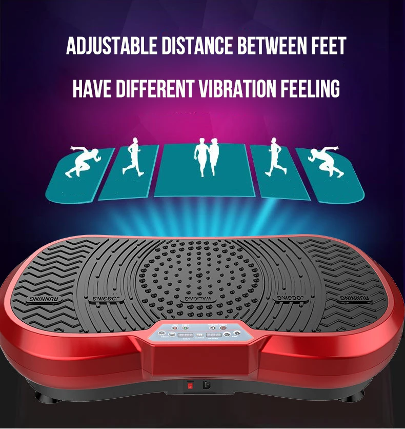 GSO02 бытовой фитнес equipmemt, сумасшедший спазматический вибрационная платформа тренажер, crazy fit massage-вибрации всего тела