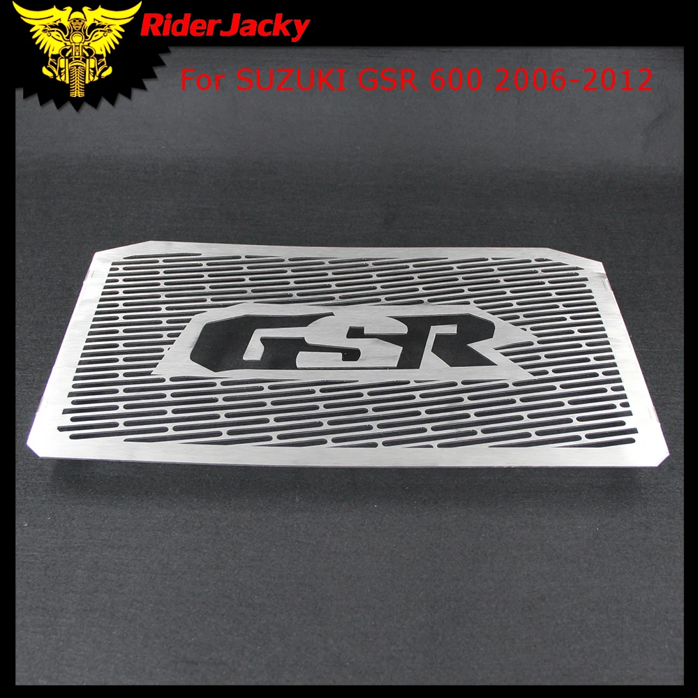 

CNC Motorccycle Stainless Steel Radiator Grille Guard Cover Protector For SUZUKI GSR 600 GSR600 2006-2012 2008 2009 2010 2011