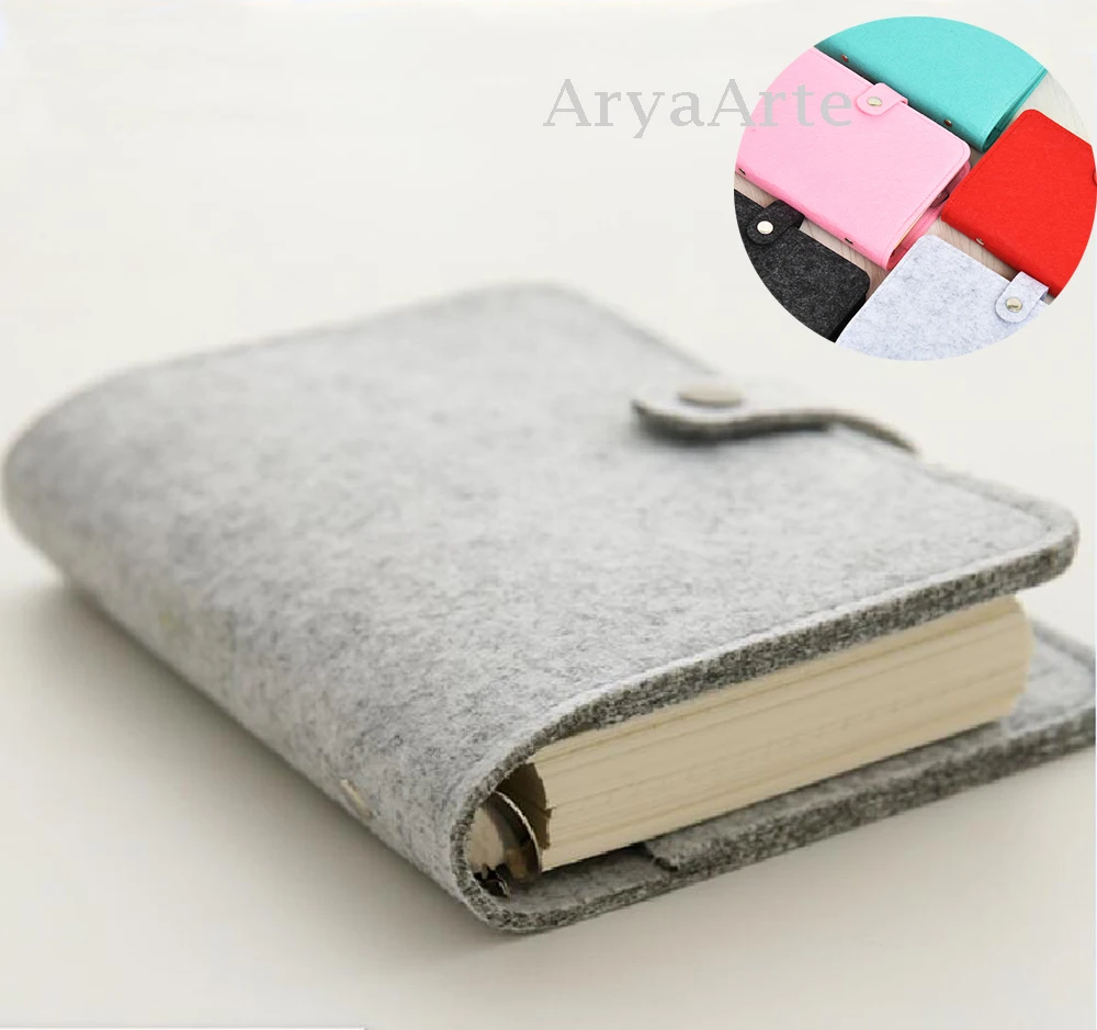 A6 A7 หลวมโน้ตบุ๊คไดอารี่ Plan แหวน Binder เกลียวโน๊ตบุ๊ครายสัปดาห์