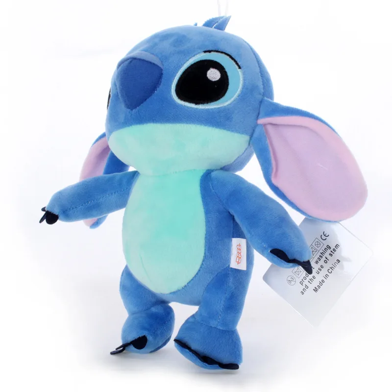 SAILEROAD 24 см Stich Peluche аниме плюшевые Стич плюшевые игрушки для Kawaii Мягкая кукла маленькая Подвеска для детей подарок на день рождения