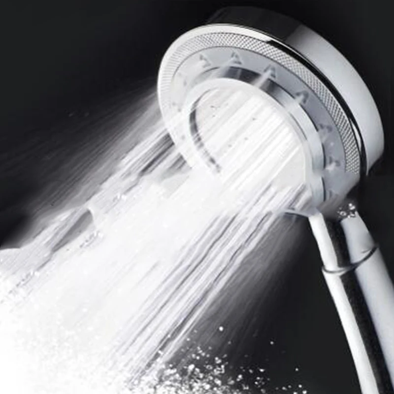 Decdeal Stainless Steel Shower Head High Pressure Spray 360/°Rotatable Adjustable Handheld Showerhead