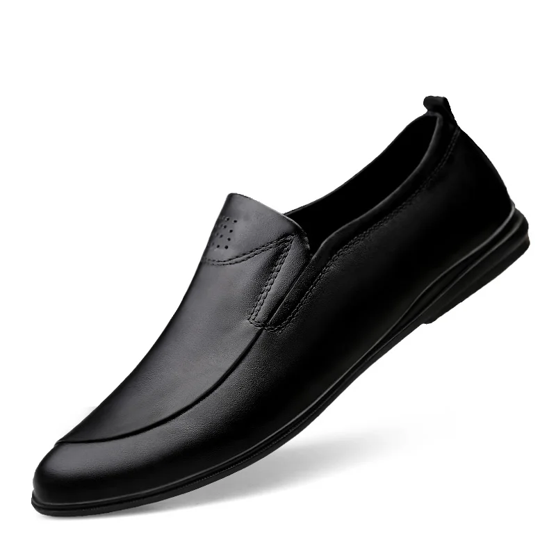 

Mens shoes fashion brand men loafers spring autumn moccasins men genuine leather walking shoes men's flats driving shoes