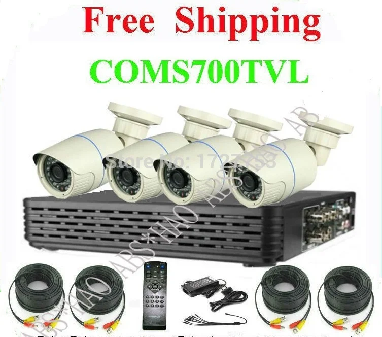 the lowest price in this platform of indoor 4CH CCTV mini camera,within