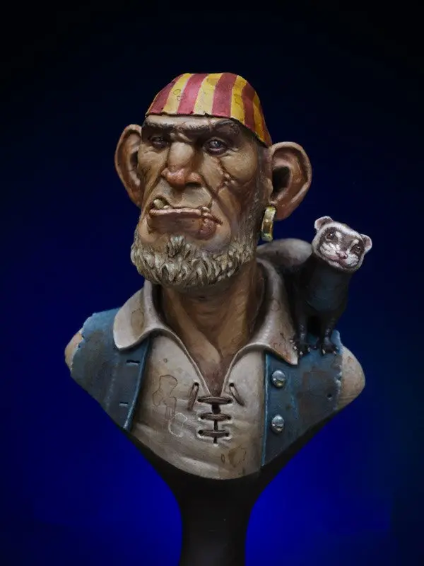 

1/16 Resin bust model kit Lawrence Aqaba, ancient Arab Unpainted and unassembled 98