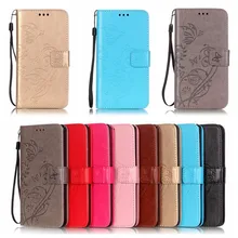 Teste padrão de borboleta caso de telefone carteira de couro da aleta de luxo para htc desire 626 626g 626 s fique tpu tampa traseira