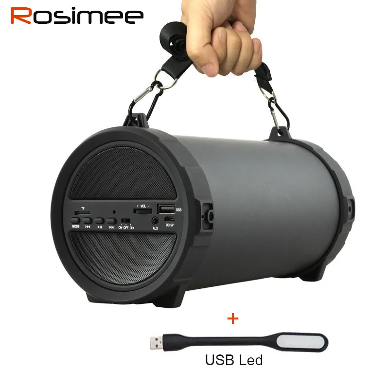 New Deep Bass Outdoor Bluetooth Speaker Wireless Sports Portable