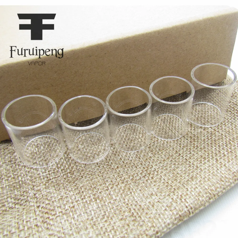 

Furuipeng Tubing for SMOK TFV4 Mini Replacement Pyrex Glass Tube PK of 5pcs