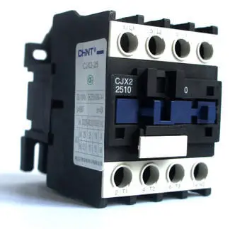 

Original CHINT Electrical Circuit AC Contactor CJX2-2510 CJX2 220V/380V 25A 3 Pole 3P+NO