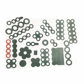 

10PCS 1S 2S 3S 4S Barley paper For 18650 lithium battery insulation gasket battery hollow solid gasket with adhesive