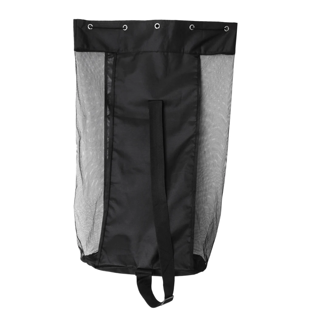 Canvas Lightweight Premium Drawstring Football Soccer Balls Adjustable Shoulder Backpack Bag for 15 Balls