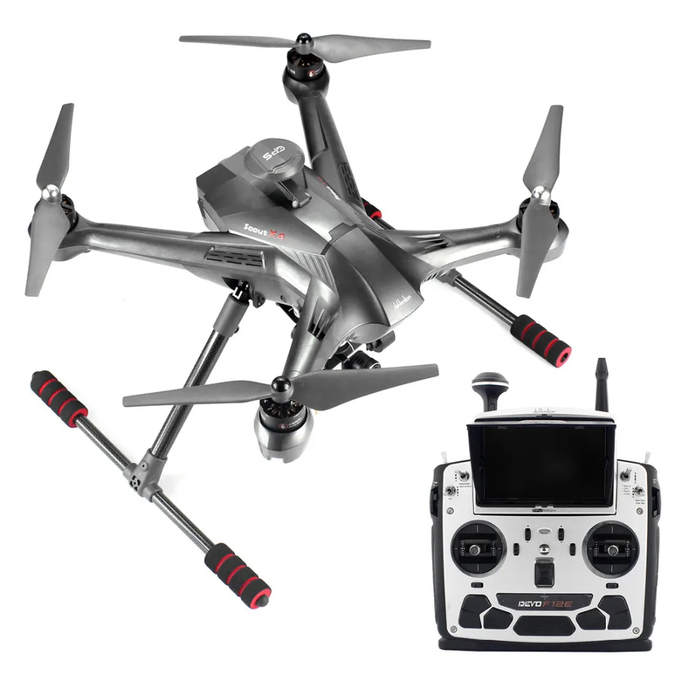 

Walkera Scout X4 GPS RC Quadcopter Devo F12E ILook+ WHITE FPV2 RTF Support Ground Station F10495
