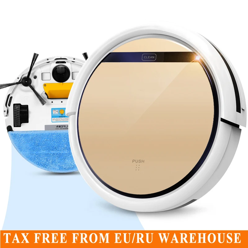 hot V5s Pro Intelligent Robot Vacuum Cleaner with 1000PA Suction Dry