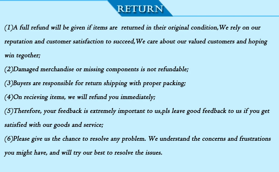 Return