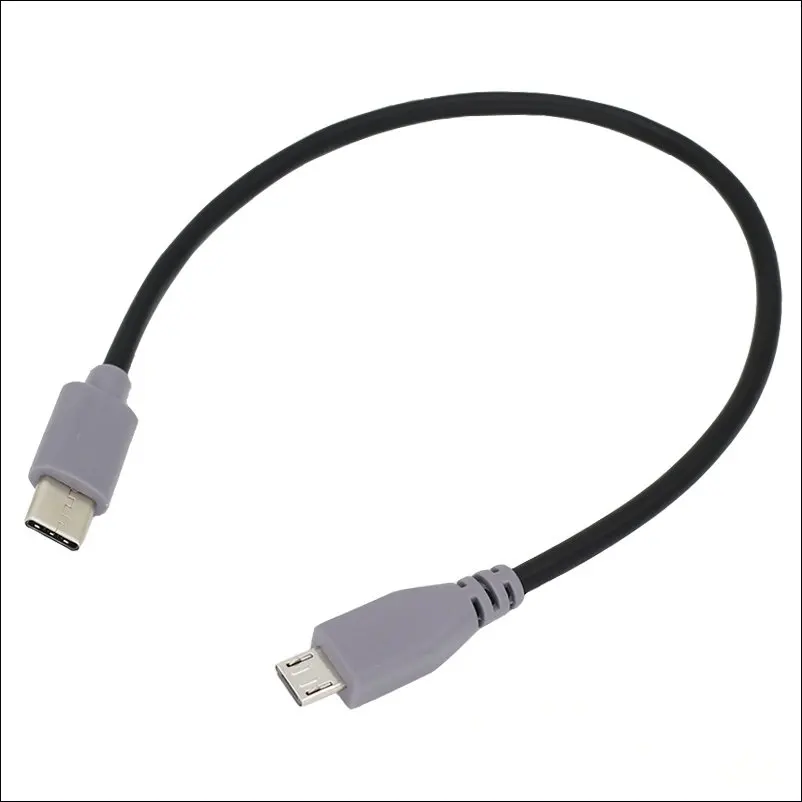 Кабель Great-Q Type-C к Micro USB с OTG для DAC Samsung S9/S8 Plus Pixel Huawei Xiaomi Meizu 12 дюймов | Компьютеры и