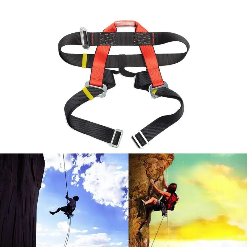 جديد في الهواء الطلق تسلق حزام أمان نصف الجسم حماية ل تسلق الصخور الإنحدار يسخر إهبط حزام تسلق اكسسوارات