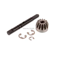 03015 Drive Gear Shaft+E-Clips RC HSP 1/10th 4WD Electric Power Drift Car Truck