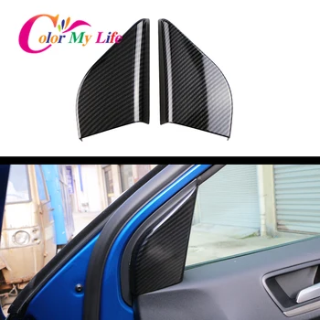 

Car Interior Front Door A Pillar Speaker Decoration Cover Trim Sticker Fit for Ford New Focus 2019 2020 Accessories