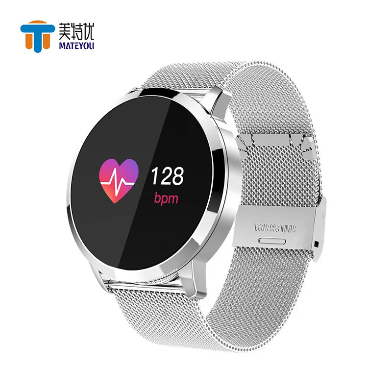 

MATEYOU Q8 screen smart sports bracelet super long life sleep bluetooth waterproof color screen smart wear bracelet wrist watch