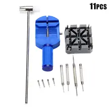 11 шт. ремонт часов набор инструментов простой дом DIY портативный удобный снос часы группа LL@ 17