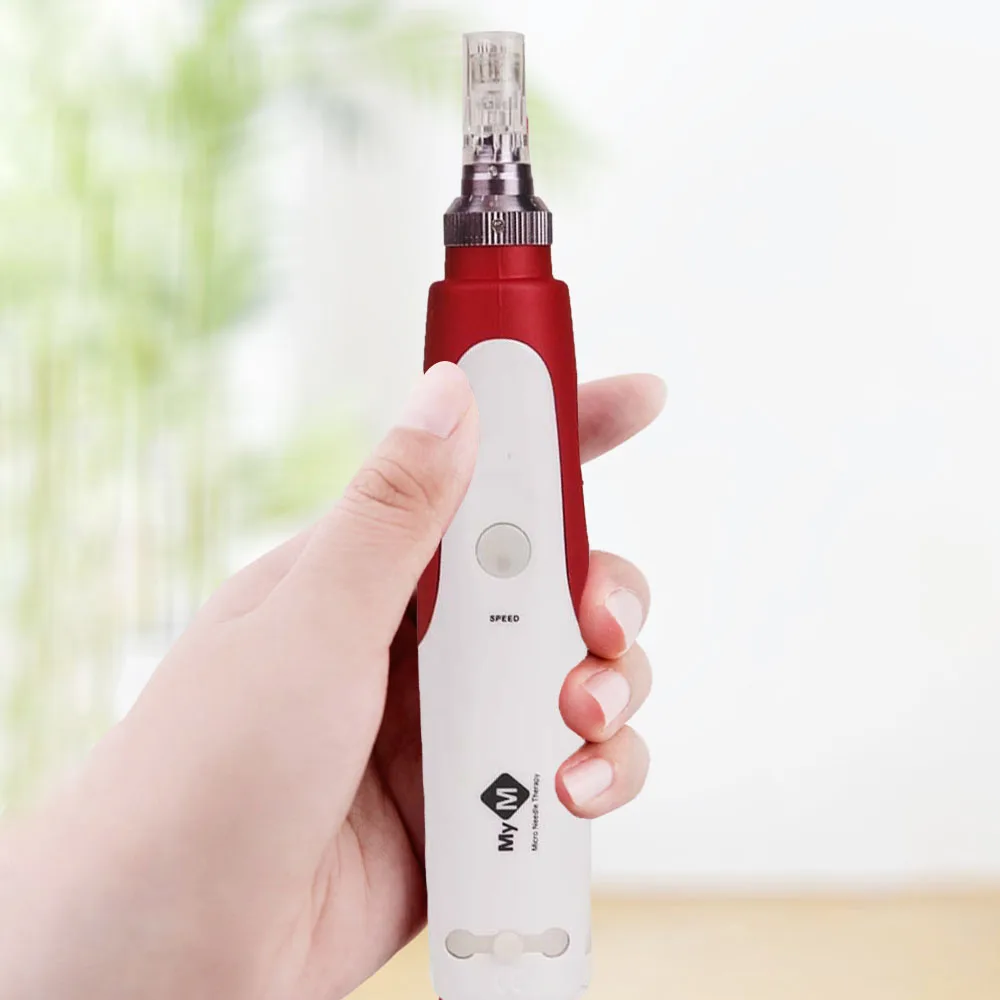 Meilleur Dermaing électrique professionnel sans fil électrique Kit de soins de la peau Microblading aiguilles dermaing tatouage pistolet mésothérapie dr. pen