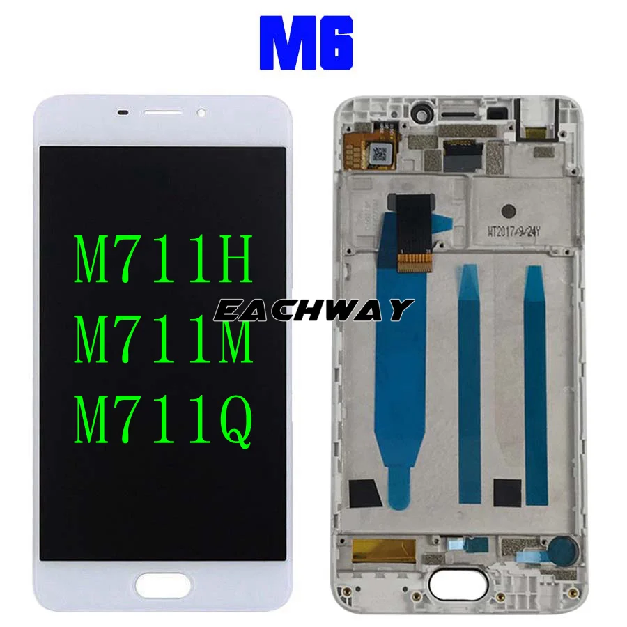 Meizu M6 LCD Display Touch Screen Digitizer M711H M711M M711Q M6S LCD M712H M712Q For 6T MEIZU M6T LCD M811Q Screen (19)