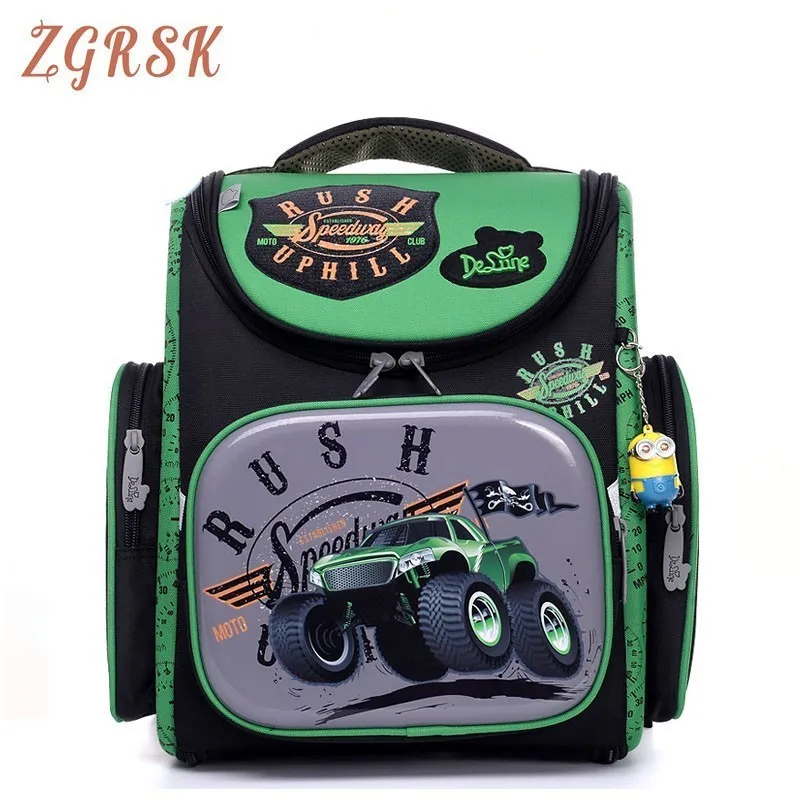 

Children Carton 1-3 Grade Orthopedic Backpack School Bags For Boys Cars Children School Backpack For Boys Backpack Bagpack