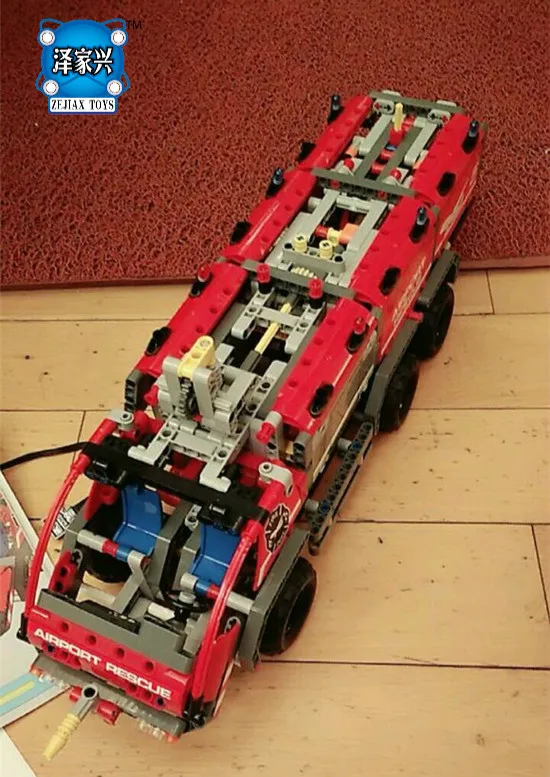 

HOT SALE Lepins Genuine Technic Mechanical The Rescue Vehicle Set Children Educational Building Blocks Bricks Figures Toys