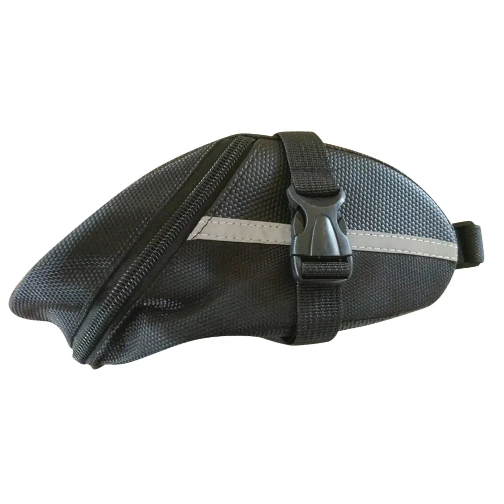 Sale 1pc Bicycle saddle bag water resistant   durable Portable fashion Zip closure Bicycle bike bag  accessory dropshipping hot 5